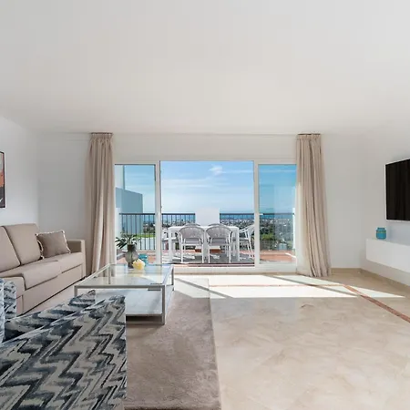 アパート Paraiso Penthouse Unique Sea View To Gibraltar
